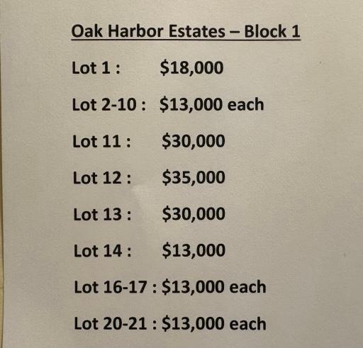 Price Sheet