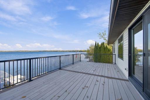 Enjoy Incredible Views From the New Deck!