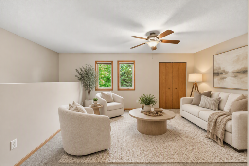 Upper Level Family Room *Virtually Staged*