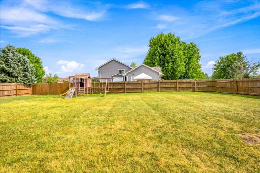 The swingset will stay - Bring the kiddo's