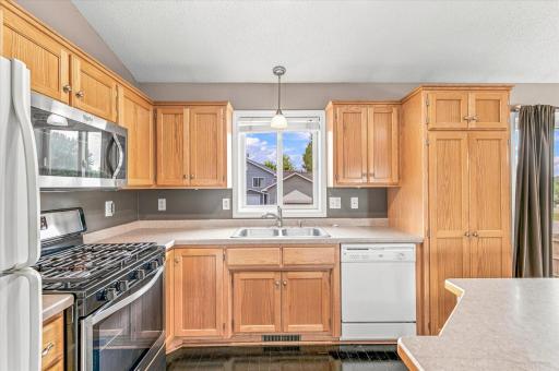 Gas Stove and a Pantry makes the kitchen superior