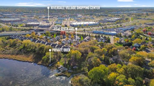 Enjoy the best of both worlds! Lakeside living with the convenience of Riverdale Village Shopping Center nearby, putting shopping, dining, and everyday essentials within easy reach