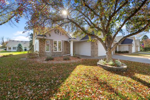 Imagine coming home to this beautiful scene, with the afternoon sunlight filtering through the trees