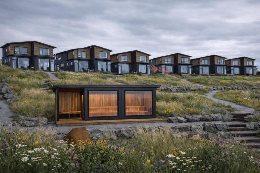 Boathouse Bay Villas and Lakeside Sauna Rendering