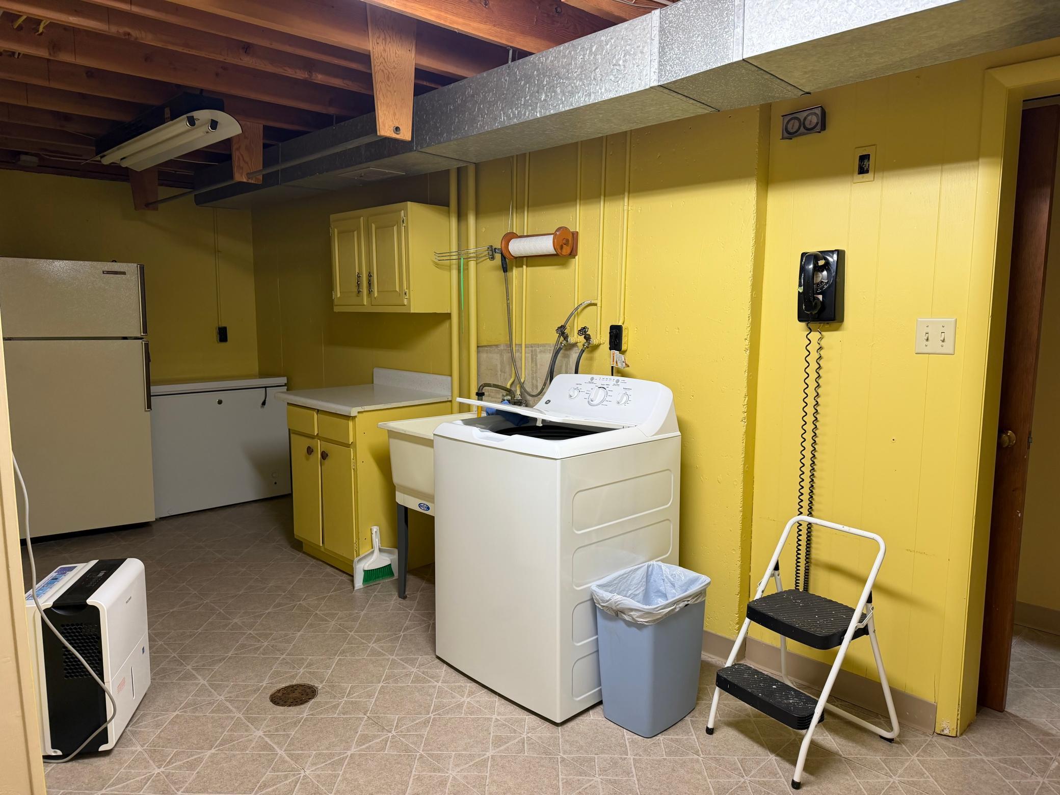 Washer and dryer included
