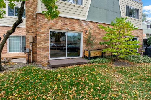 Back Patio. Steps from Pool and Clubhouse!