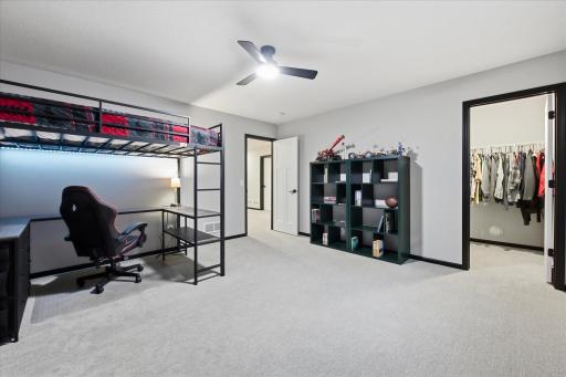 Lower level 5th Bedroom with another walk-in closet