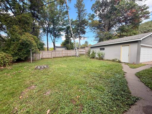 Enough backyard space for the kids to have a few toys