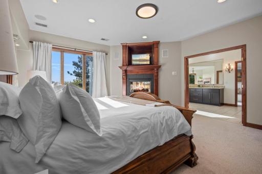 Enjoy your private retreat in the primary suite