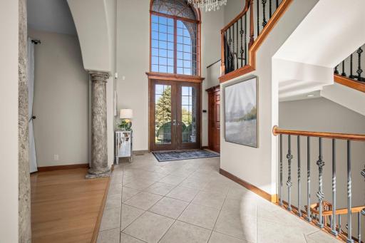 Step into this open and airy home with 2 story entry