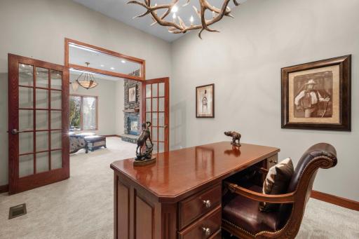 Need to get away and get some work done? This den has it all!