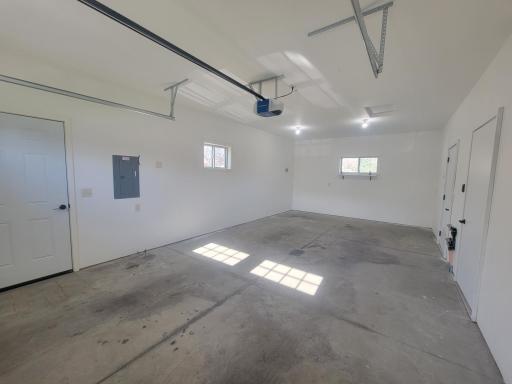 Winter is coming so appreciate the heated garage floor with a drain!