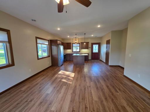 Appreciate the ease of LVP heated floors.