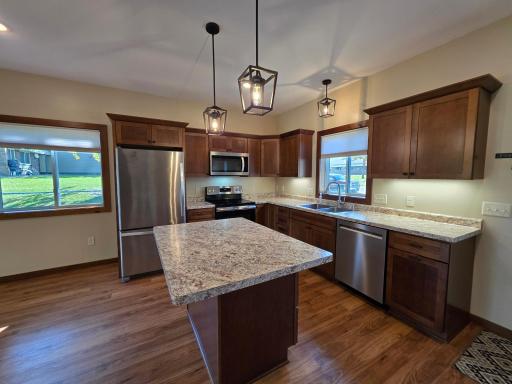You will love the sitting at the island.