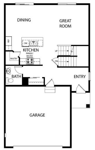 Main Floor Plan. Information deemed reliable but not guaranteed.
