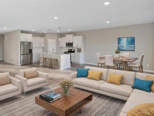 PHOTO OF A DIFFERENT HOME WITH SIMILAR PLAN VIRTUALLY STAGED. FINISHES MAY VARY.