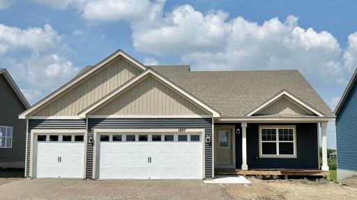 Welcome to 1687 Denali Drive! Driveway, sod, irrigation system, landscape and trees included. Backs to pond - a must see!