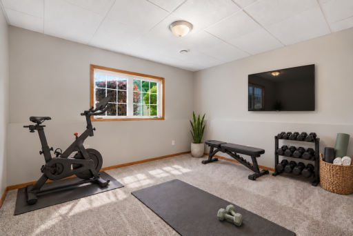 Fitness Room, FlexSpace or Bedroom 4 Virtually Staged