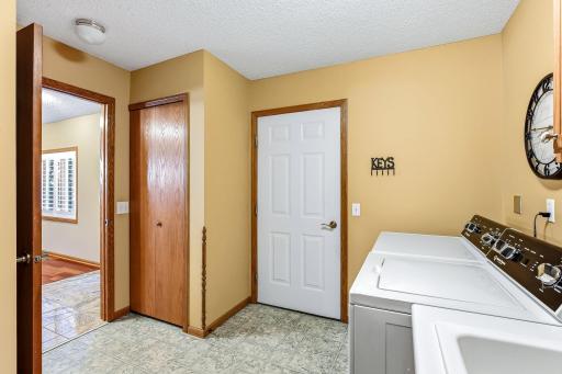 Laundry/Mud room located conveniently off the garage. Includes 2 closets!