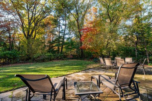 Settle into a patio chair and take in the surroundings.