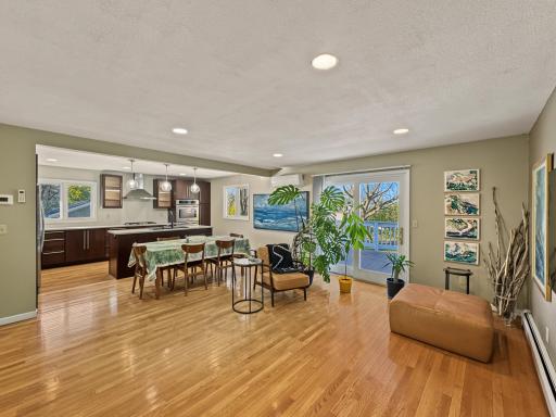 Kitchen/Dining/Living
