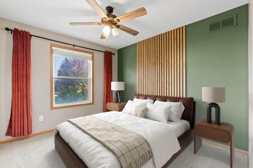 Second upper level bedroom
