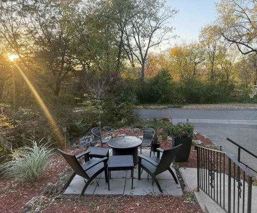 Patio to enjoy Minnesota summers and falls