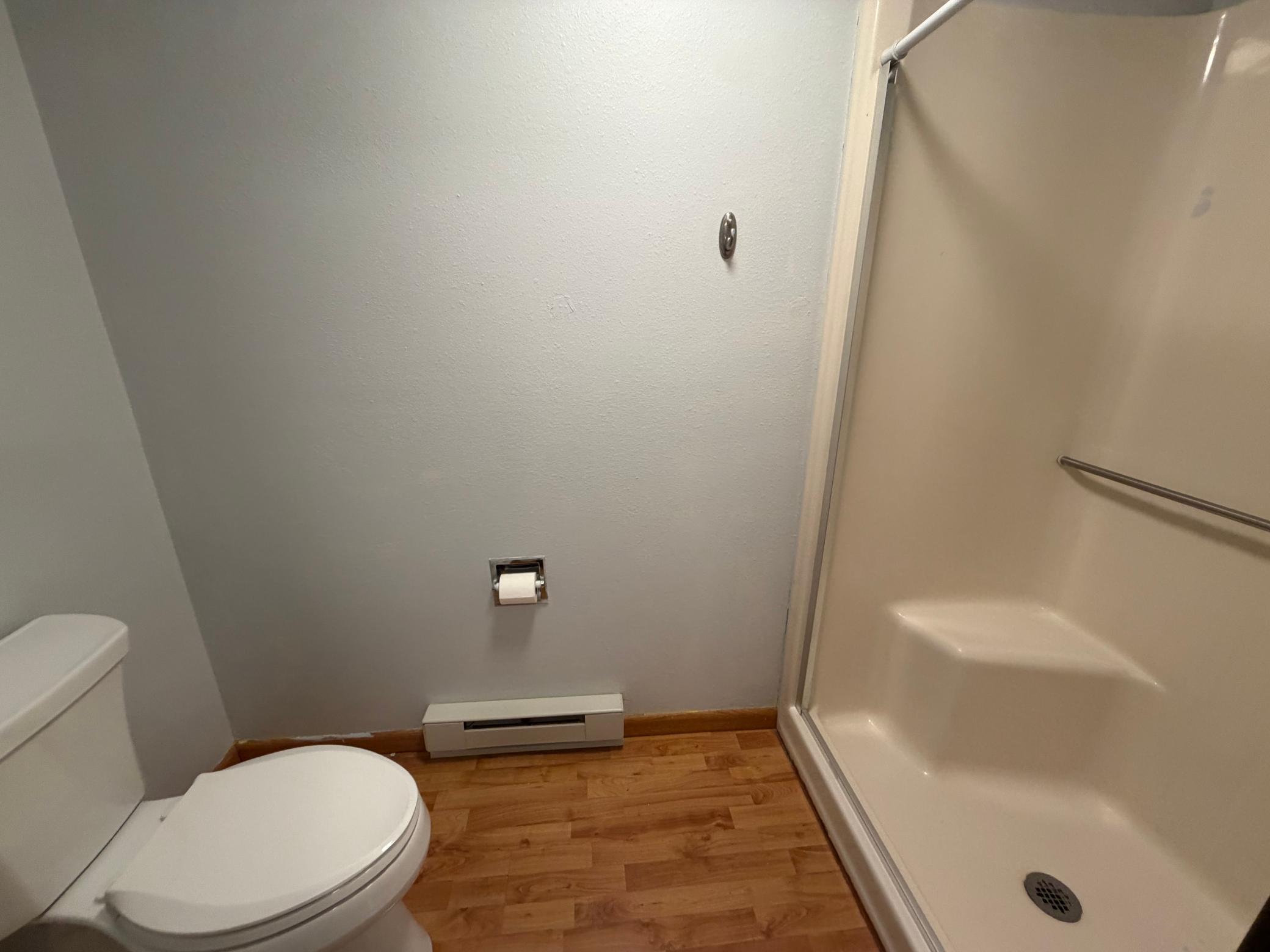 3/4 bath in primary