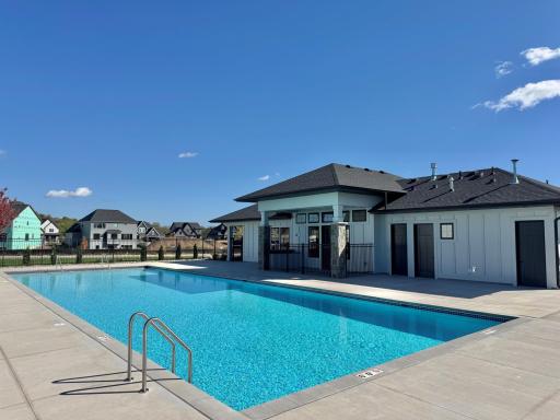 Recently completed Community Pool & Clubhouse - Opening Summer 2027!