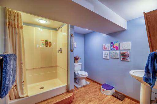 3/4 basement bath