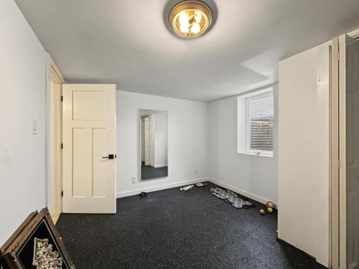 Lower Level Non-Conforming Bedroom / Home Gym