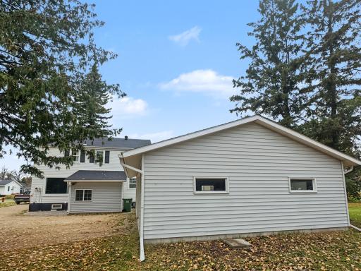 Rear of Home/Garage