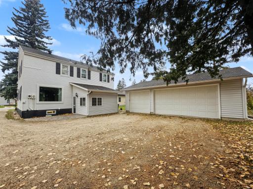 Rear of Home/Garage