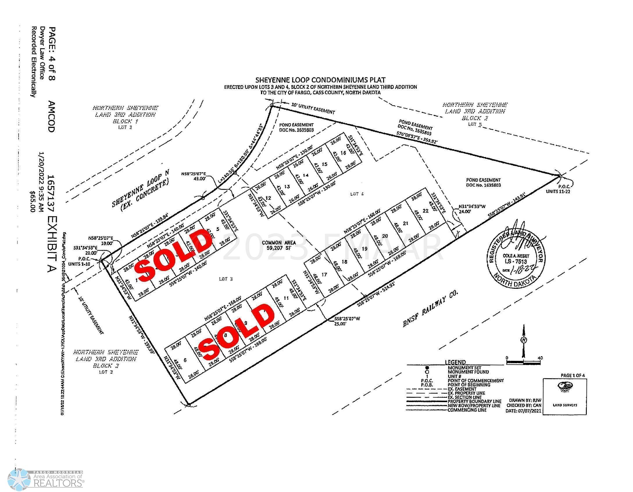 Sheyenne Condo Plots