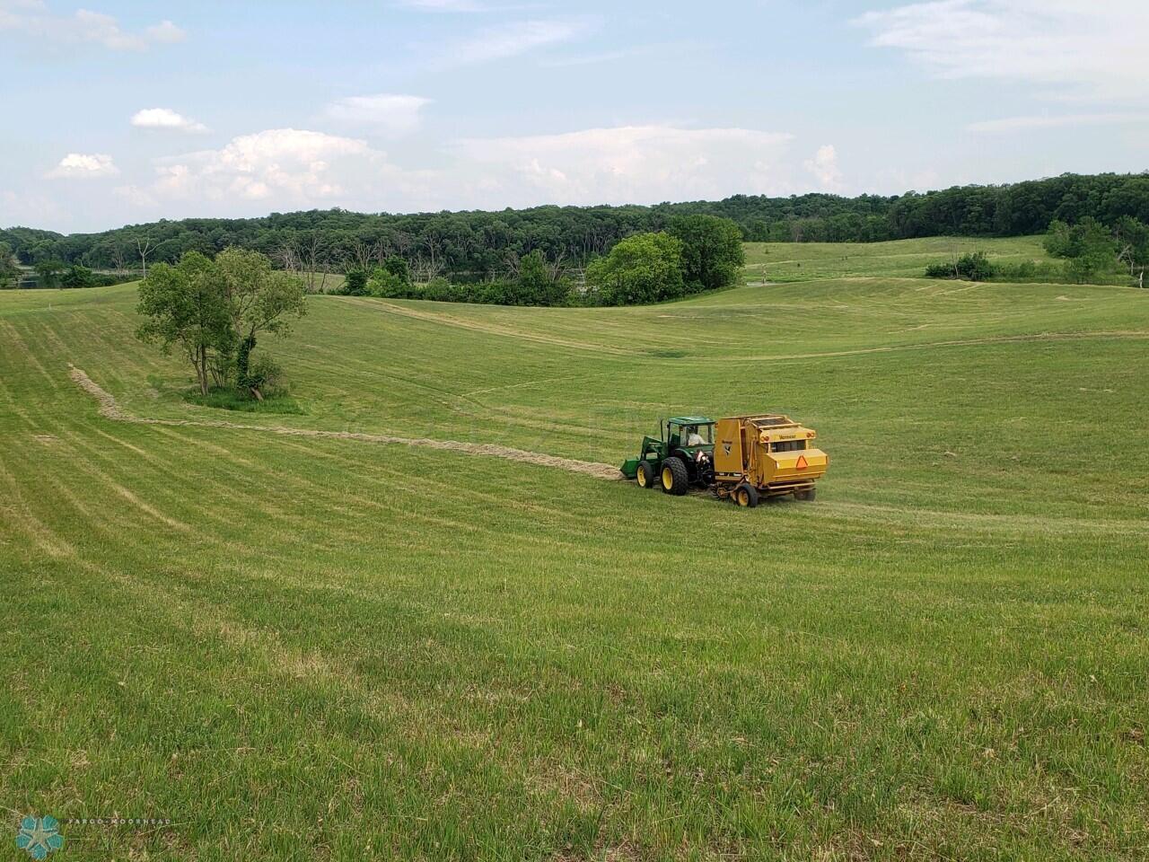 Webb Field and tractor