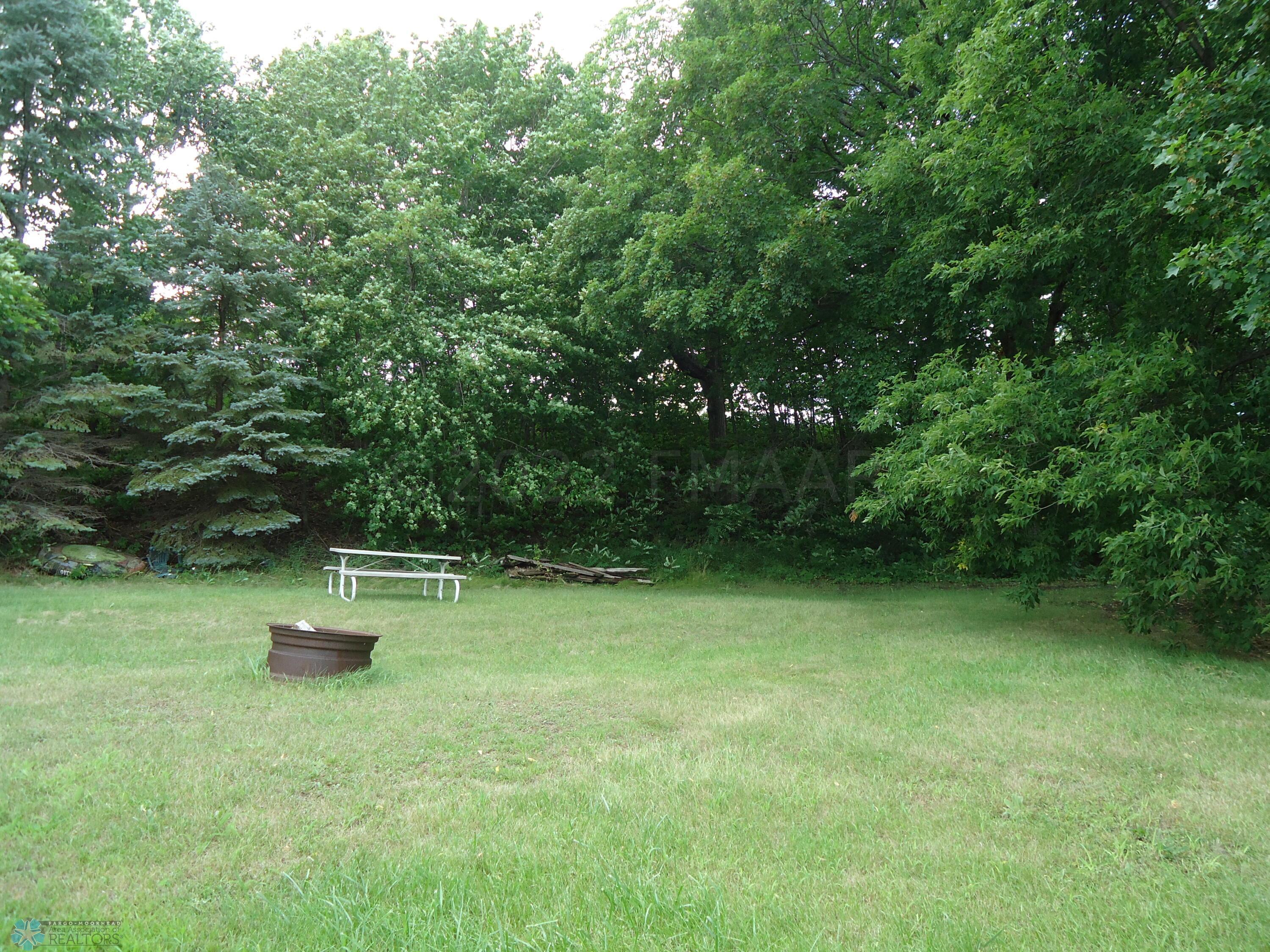 Level area by lake
