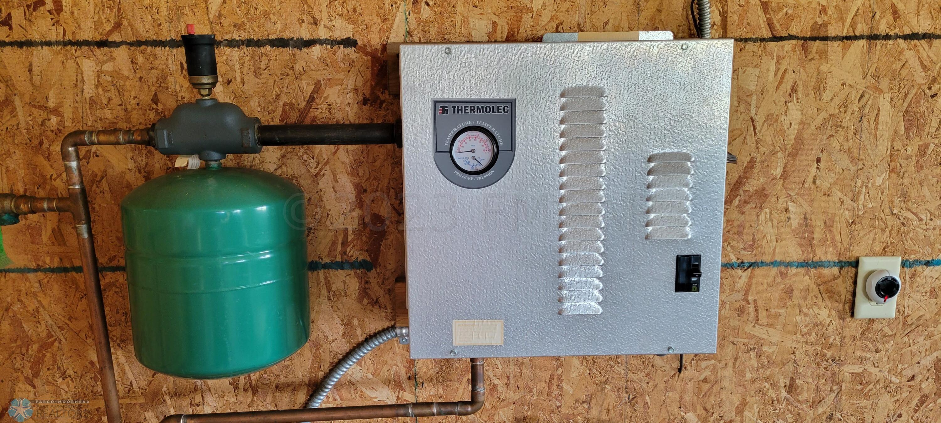 Heated office boiler