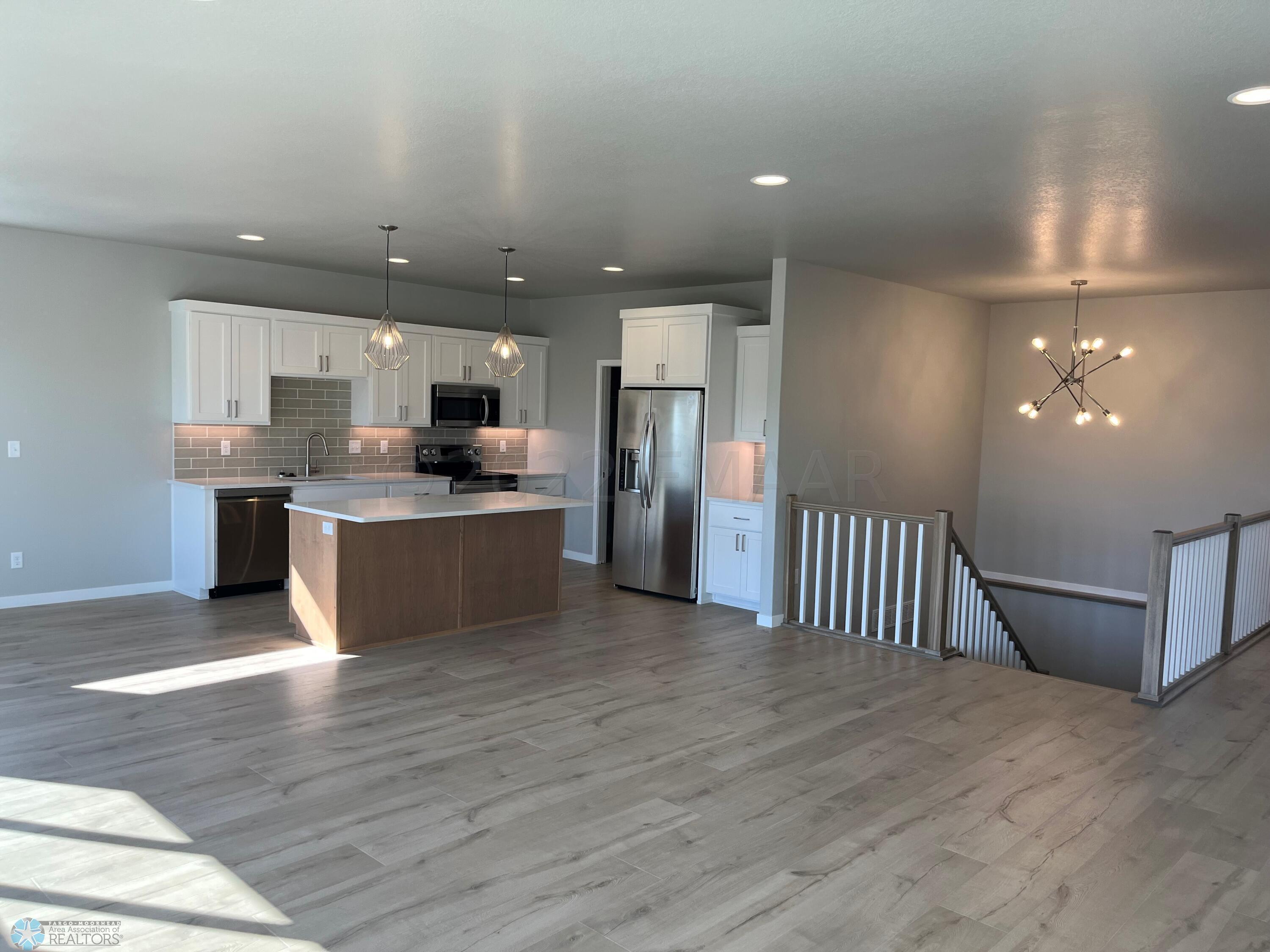 Kitchen and Living Room