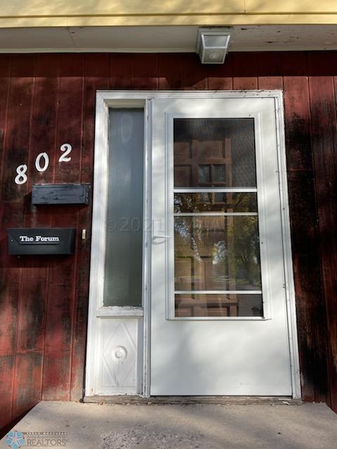 Front entrance