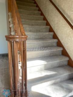 Staircase to upstairs