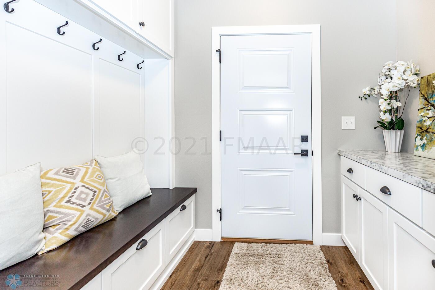 Entry from garage