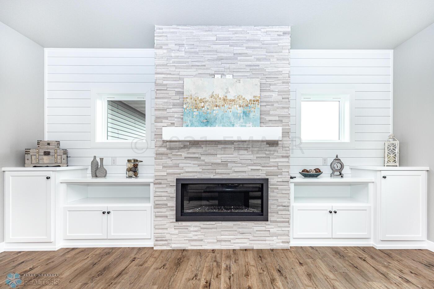 Fireplace with built ins