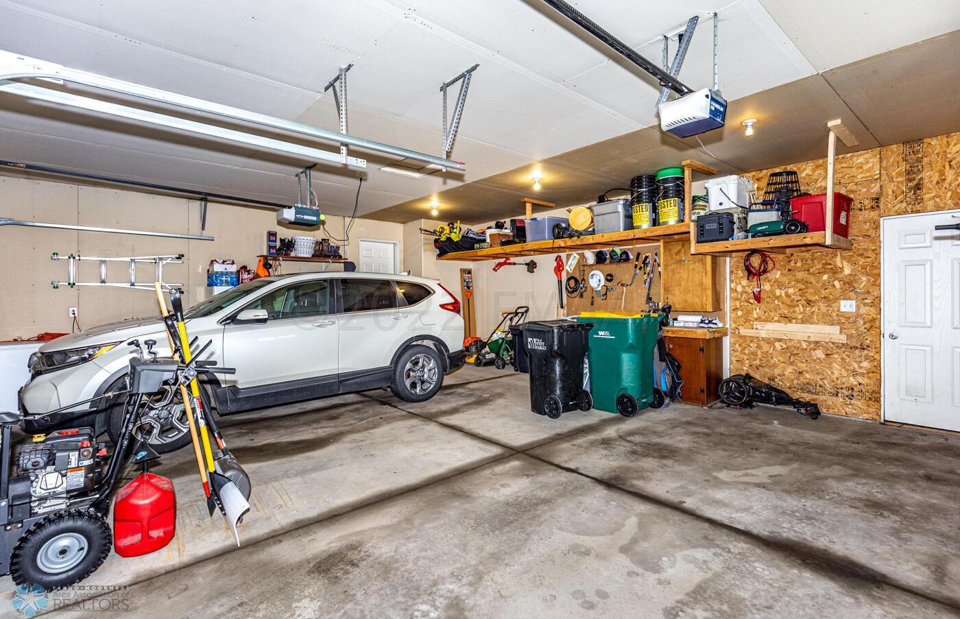 3-Stall Attached Garage - Finished