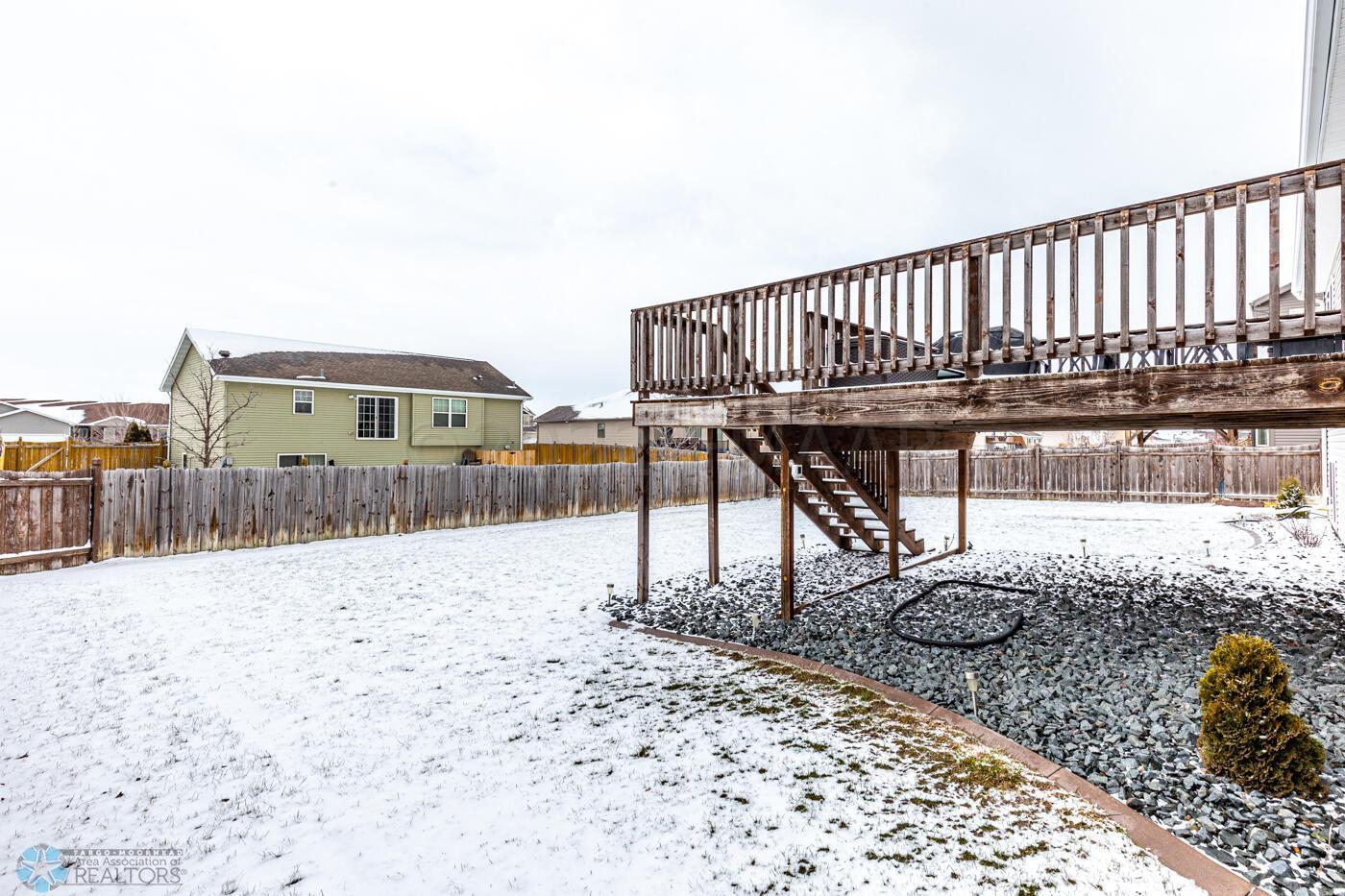 Fully Fenced Backyard