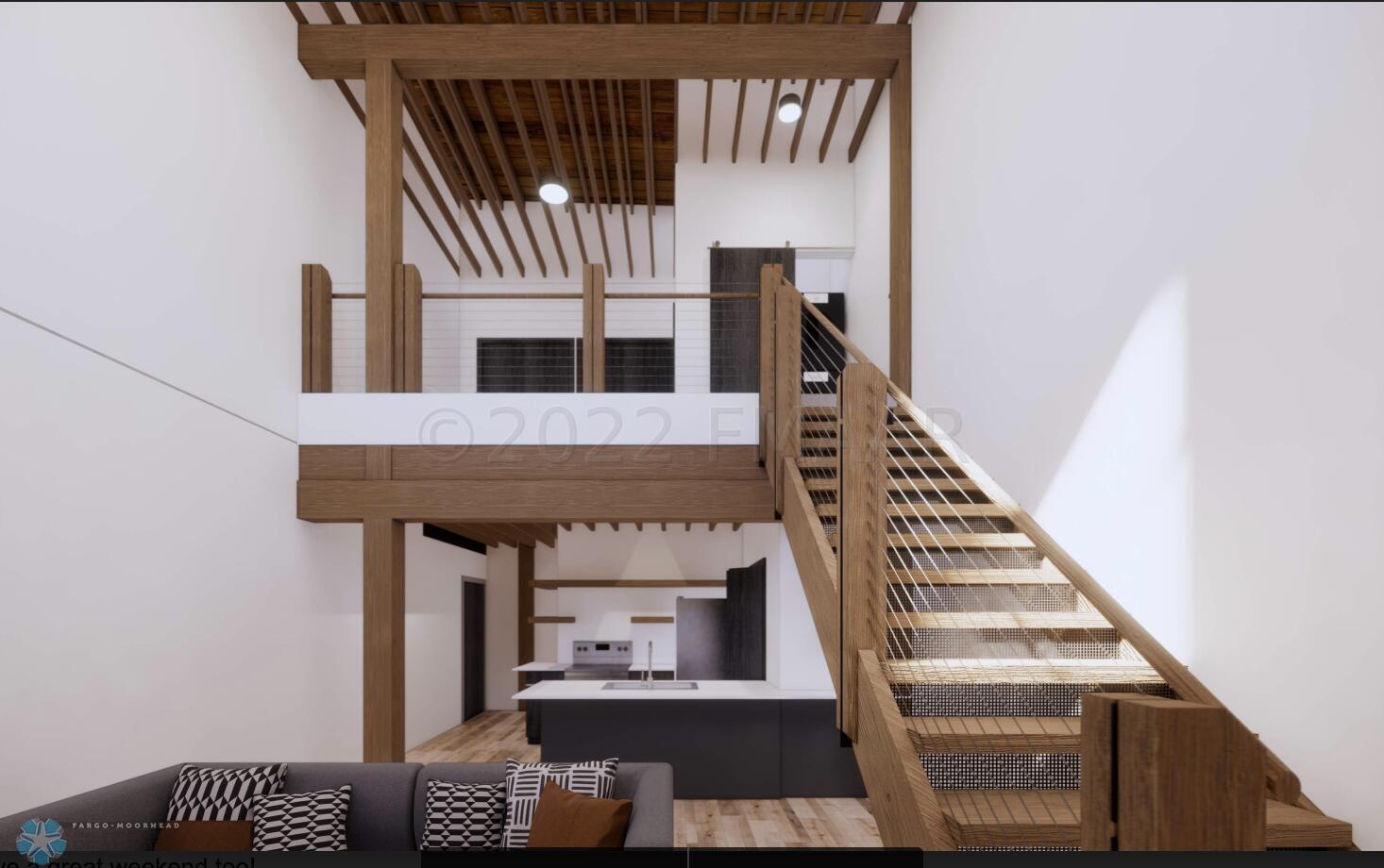 Open Stairway to Loft
