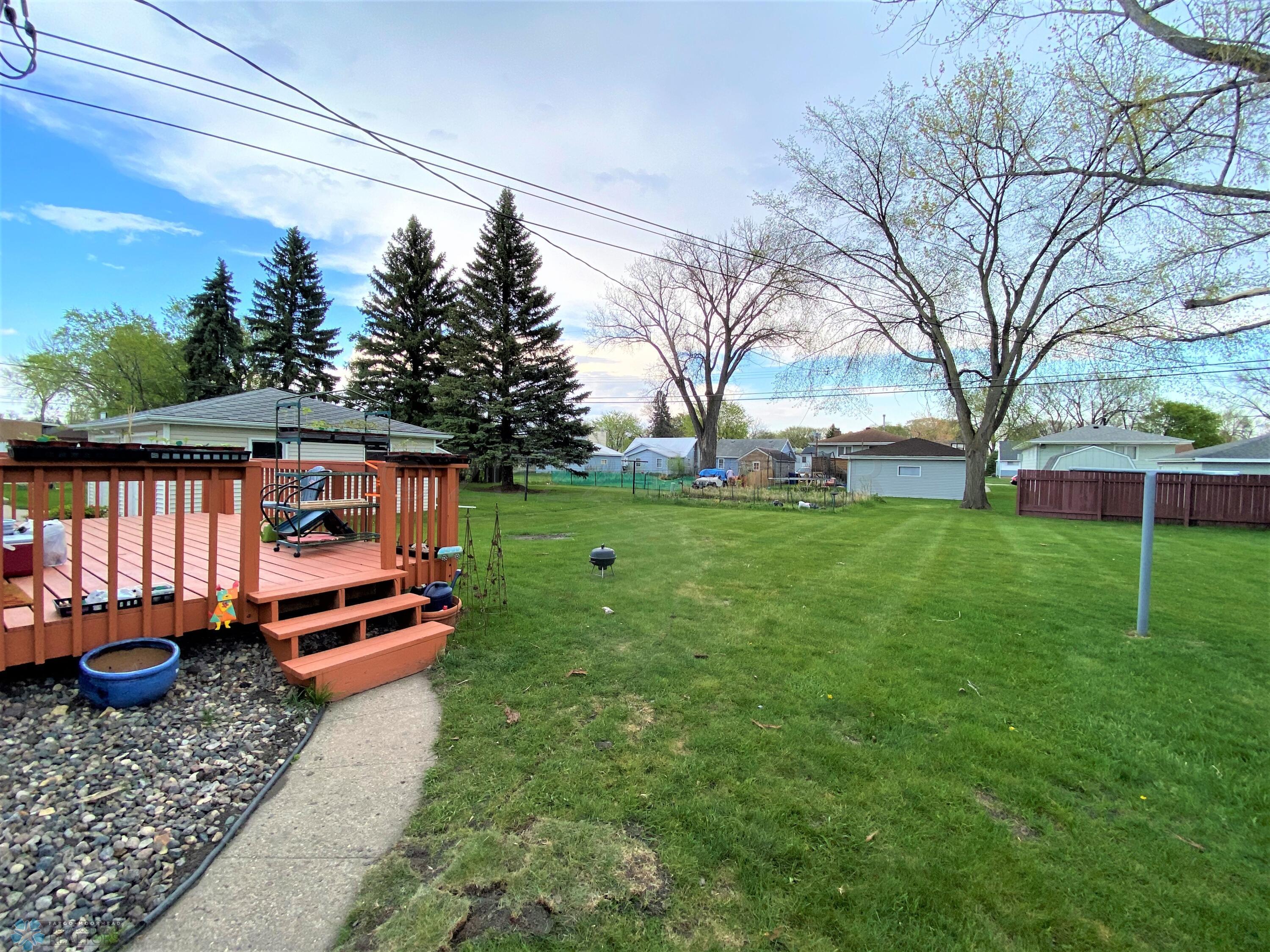 Back Deck & Yard