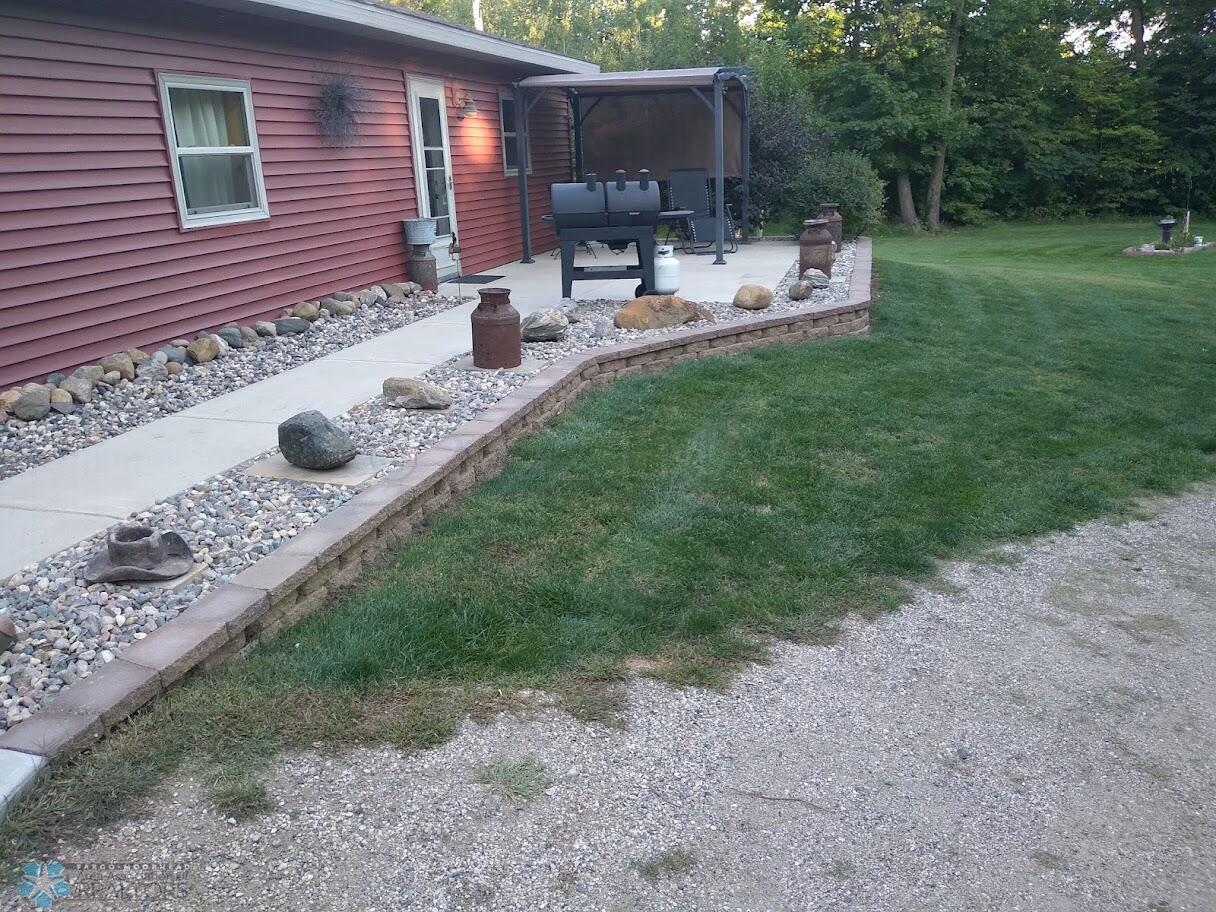 Patio & walk way