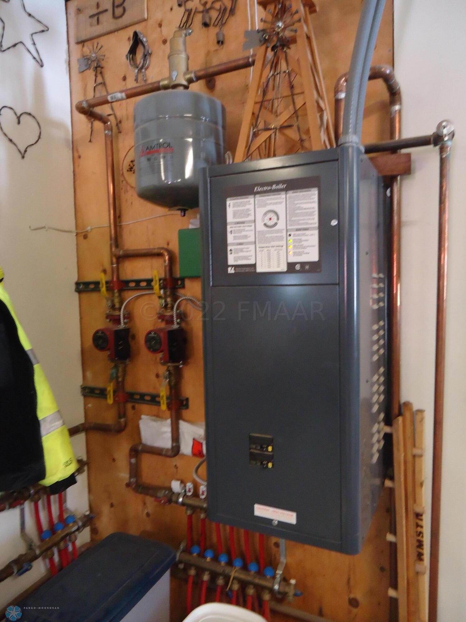 Boiler for in-floor heat