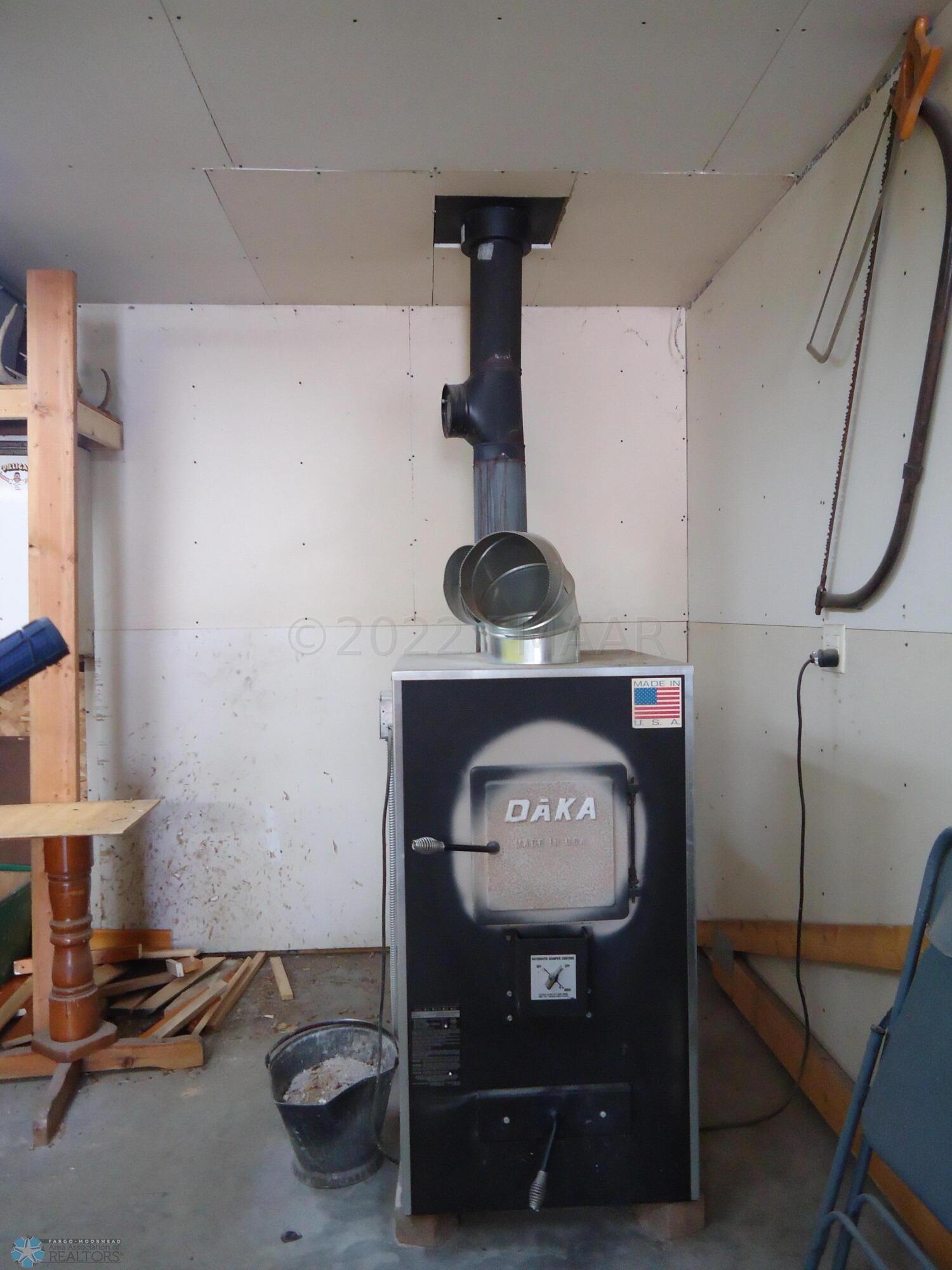 Heater in detached shed/shop