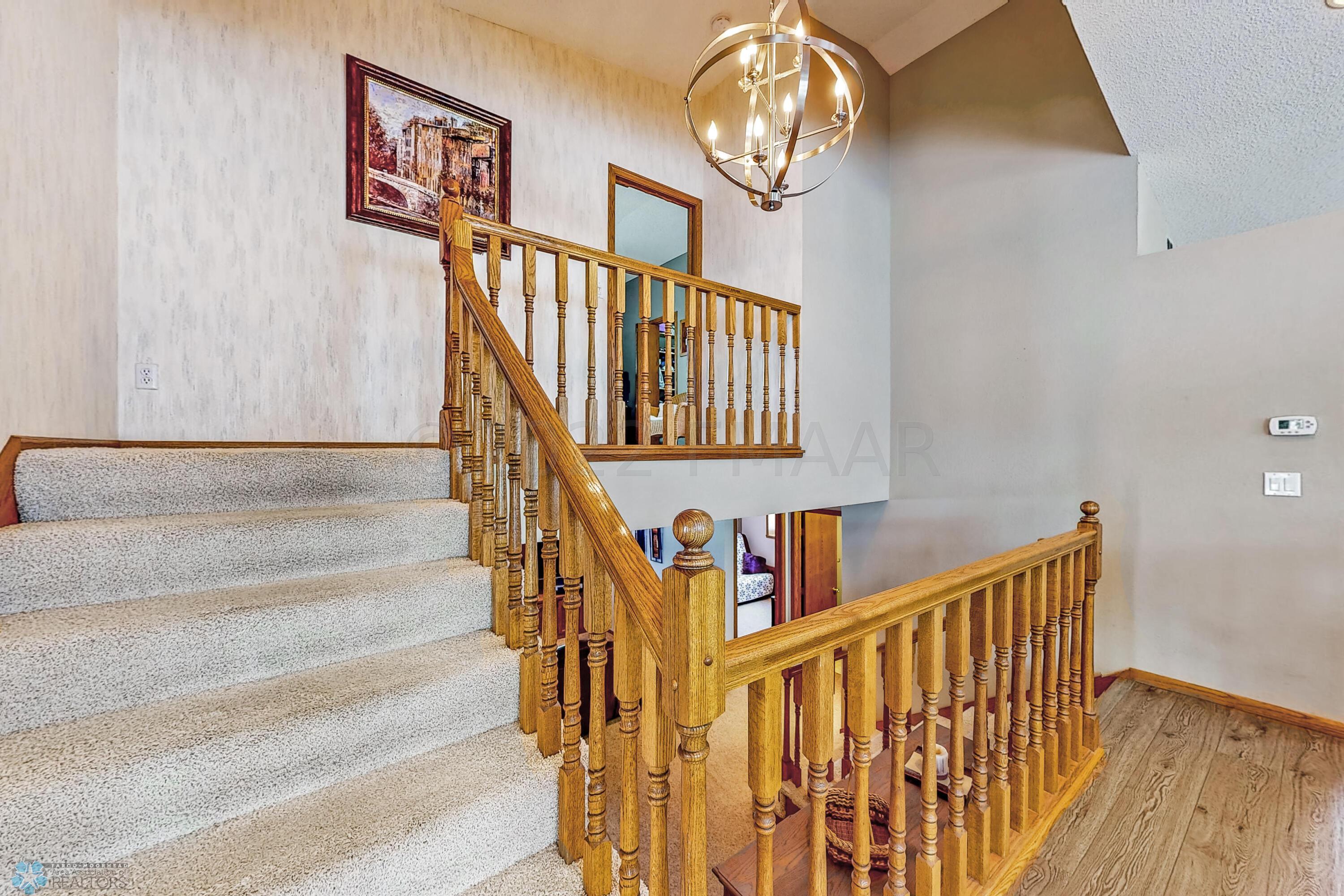 Open staircase